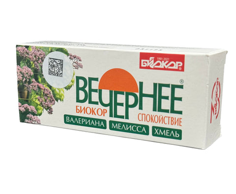 Evening Biocor (valerian/hops/mint) etc. No. 60