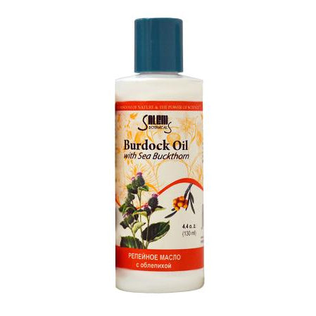 Burdock oil with sea buckthorn