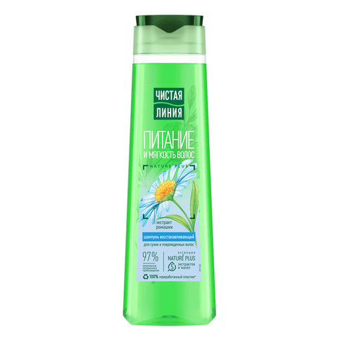 Nourishing and Softening Shampoo for dry and damaged hair with chamomile extract 400ml