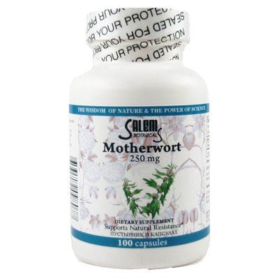 Motherwort in capsules