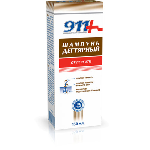 911 Tar Dandruff Shampoo