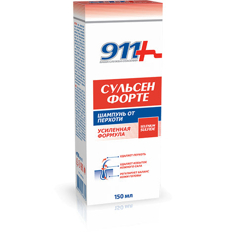 911 Anti-dandruff shampoo for all hair types SULSEN FORTE