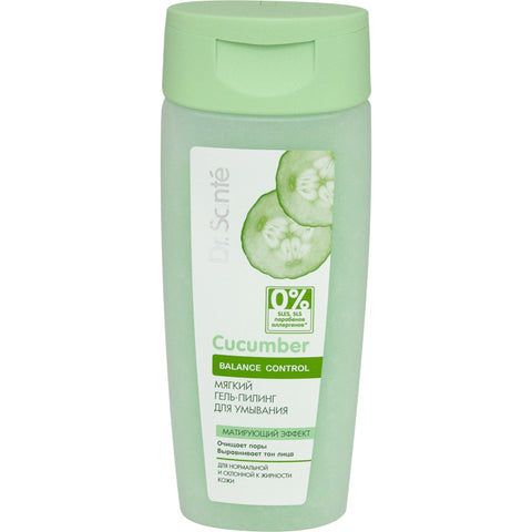 Dr.Sante - "Cucumber Balance Control" Soft peeling gel with cucumber extract