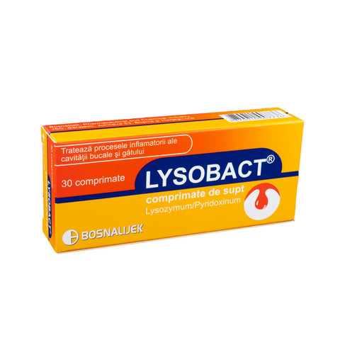 Lysobact lozenges, 30 pcs.