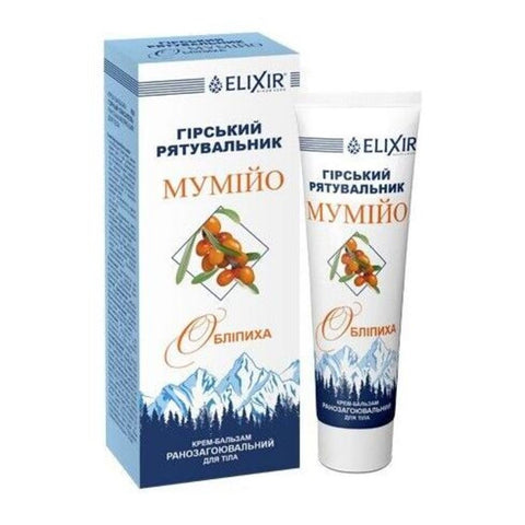 Sea buckthorn and mumiyo - cream balm